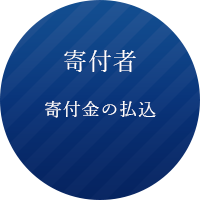 寄付者 寄付金の払込
